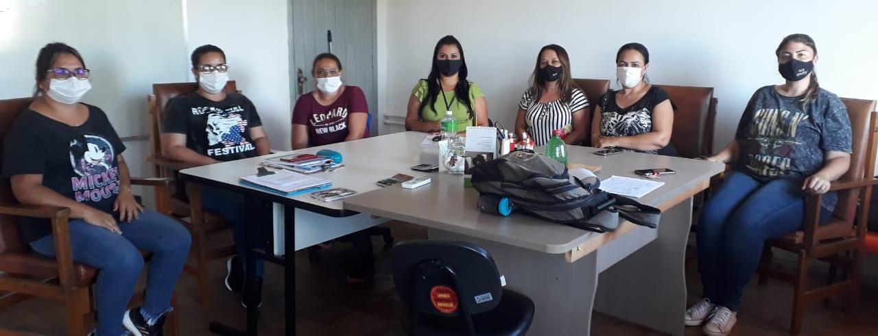 Reunião com a Equipe de Agentes de combate as Endemias